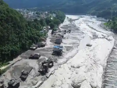 Devastating Nepal Flash Flood Leaves Seven Dead and Nine Armed Police Personnel Missing