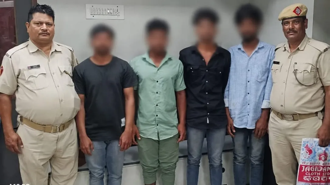 Odisha: Dacoity bid foiled, four arrested in Cuttack