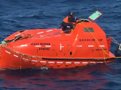 Coast Guard brings 2 Chinese survivors of sunken MV Ocean Winner to Paradip