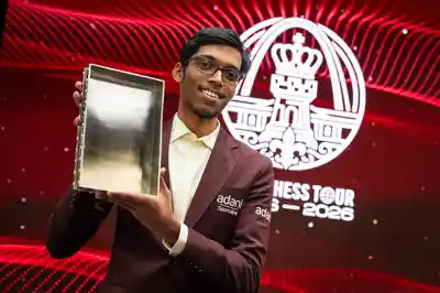 Praggnanandhaa Stuns Defending Champion Caruana To Claim Historic 2026 Grand Chess Tour Victory