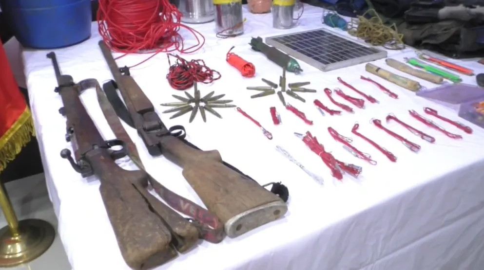 Maoist dump recovered during search operation in Kandhamal