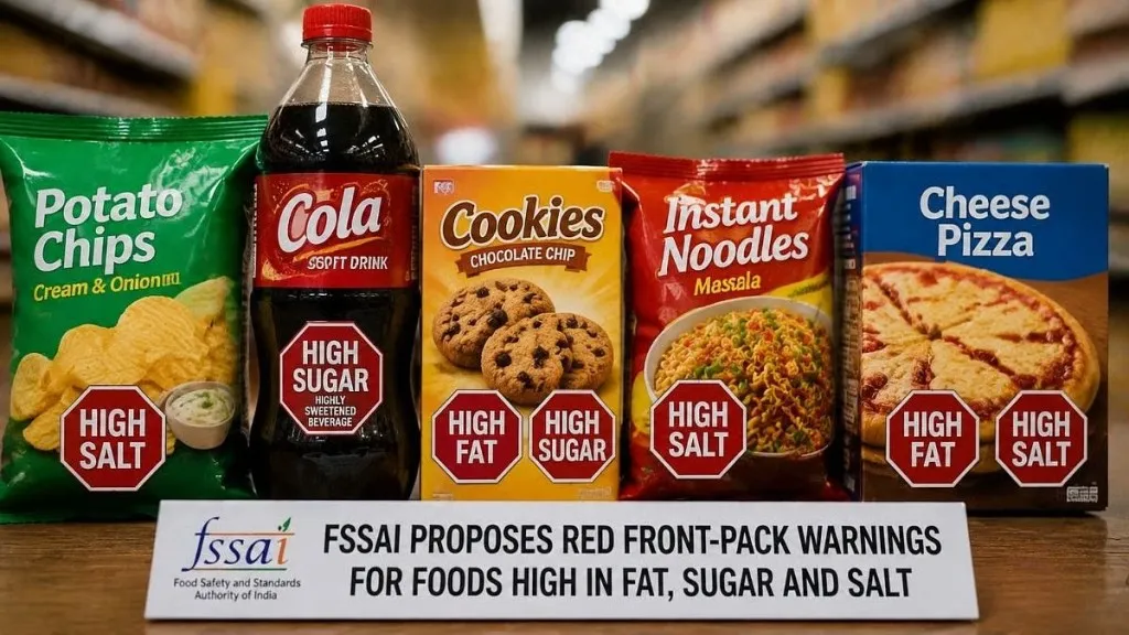 Supreme Court Push Prompts FSSAI To Propose Red Warning Labels on High Sugar, Salt and Fat Packaged Food