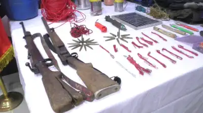 Maoist dump recovered during search operation in Kandhamal