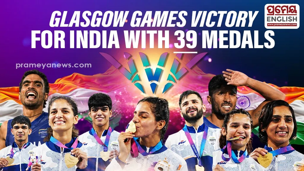 India Secures Fourth Position at Glasgow CWG with 39 Medals before Major Asian Games Test