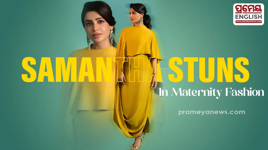 Expectant Mother Samantha Ruth Prabhu Stuns in Maternity Fashion