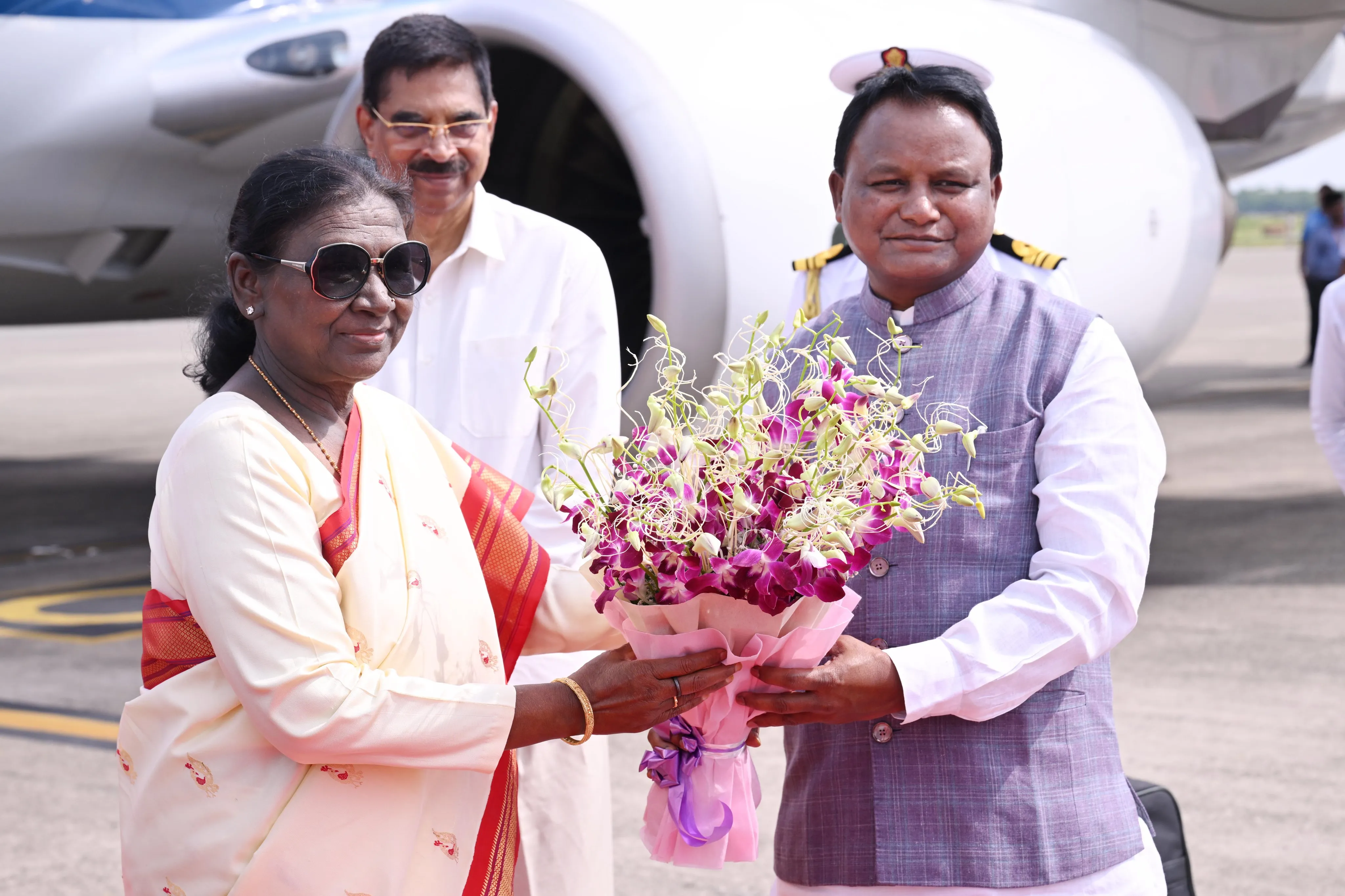 President Droupadi Murmu arrives in Odisha on three-day visit

