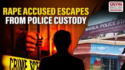 Rape accused escapes from Bhubaneswar Mahila Police Station