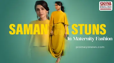 Expectant Mother Samantha Ruth Prabhu Stuns in Maternity Fashion