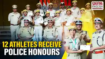 Odisha Police honours 12 athletes for National Medal-Winning performances