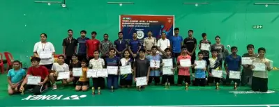 Bhubaneswar Level-3 Badminton Championship Concludes With Huge Crowds and High Sporting Spirit