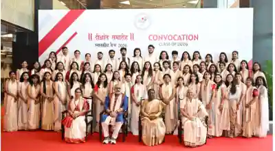 President Murmu Urges Students to Embrace Global Outlook While Staying Connected to Their Roots