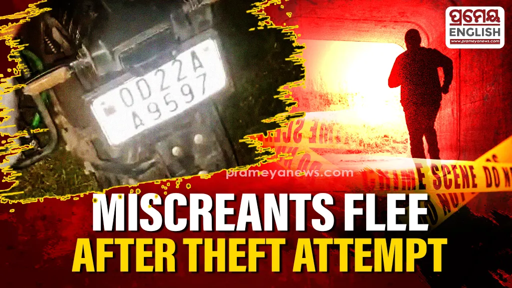  A suspected theft attempt was foiled late on Monday night after alert villagers spotted miscreants entering a house at Jagadalpur village under the Gramin Police Station limits.