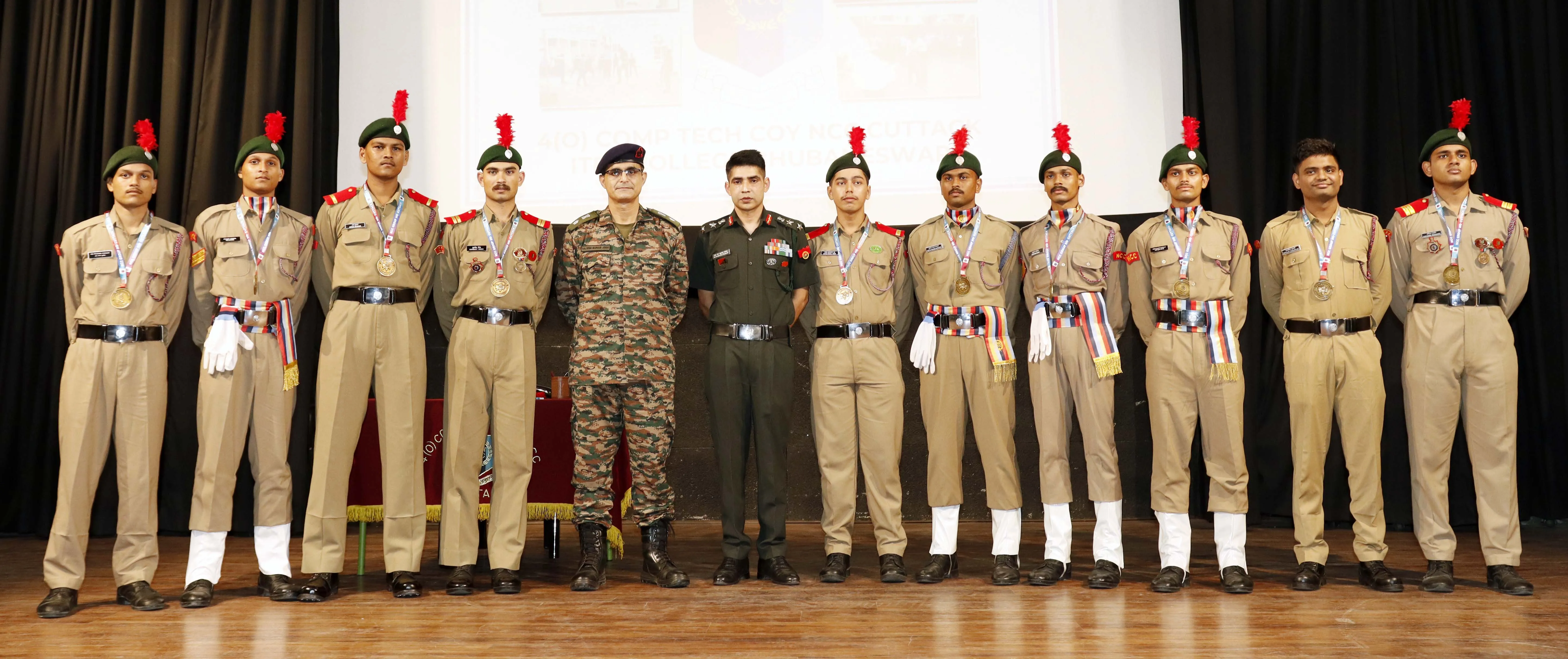 10-day combined annual training camp of NCC concludes at ITER