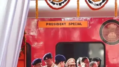President Droupadi Murmu becomes first sitting President to reach Berhampur by special train