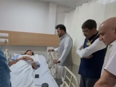Civil Aviation Minister Ram Mohan Naidu visits injured Air India flight passengers, assures assistance