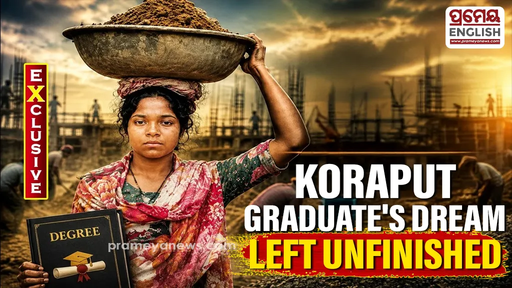 A Diploma buried beneath cement: The unfinished dream of Koraput's Tribal graduate