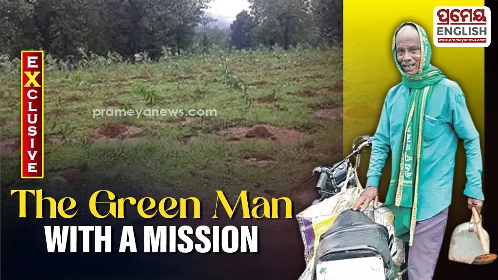 Dinabandhu Behera:The man who wears green and plants hope