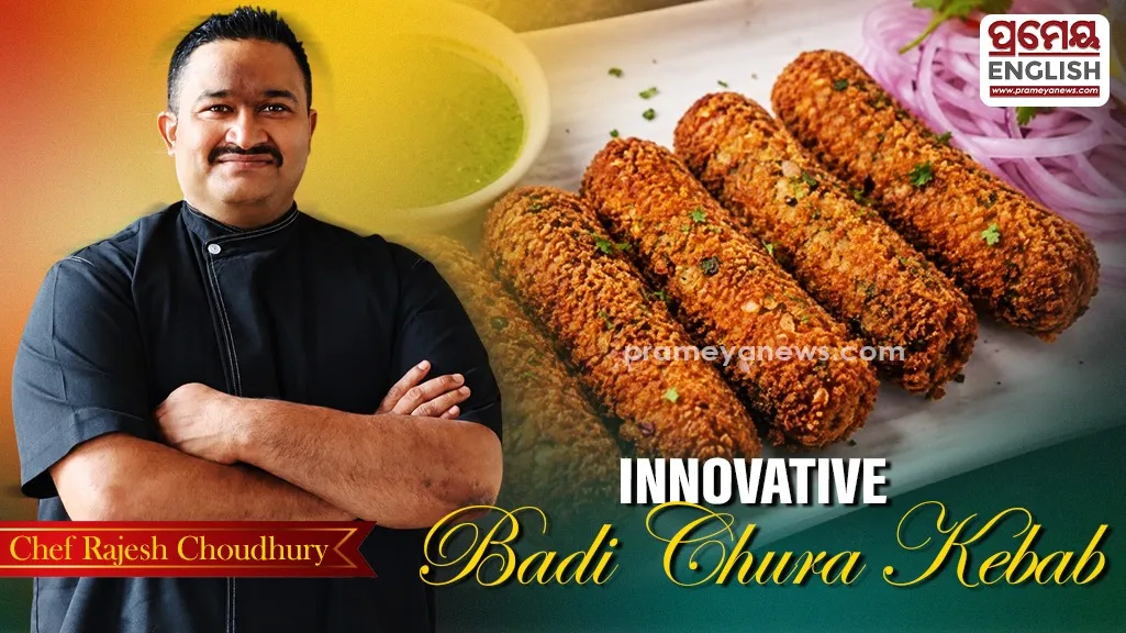 How Chef Rajesh Choudhury Reimagined Traditional Odia Badichura into Crispy Kebabs