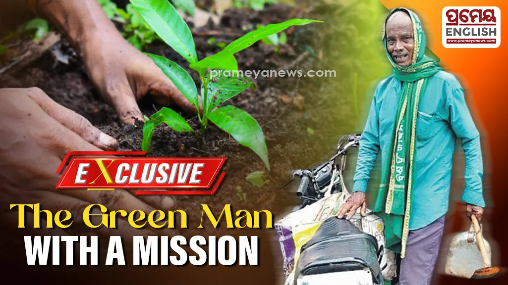 Dinabandhu Behera:The man who wears green and plants hope