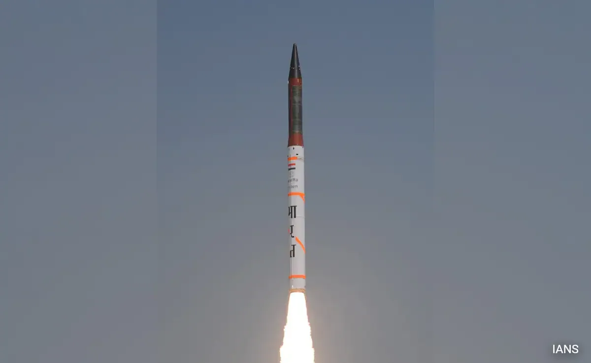 'Agni-4' Ballistic Missile successfully test-fired
