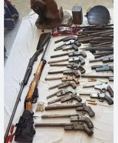 Odisha: Illegal arms manufacturing unit busted in Ganjam, two arrested