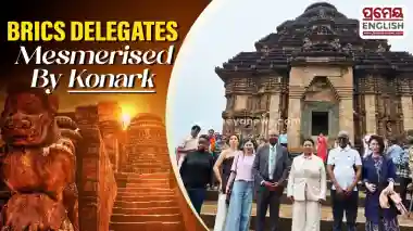 BRICS delegates mesmerised by Konark Sun Temple during Odisha visit