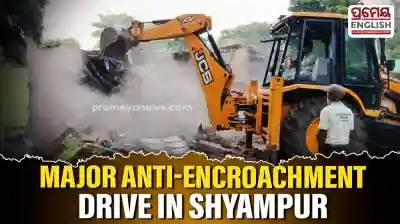 BDA launches major anti-encroachment drive in Bhubaneswar's Shyampur, clears 3.5 acres of government land