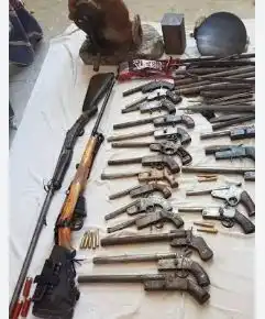 Odisha: Illegal arms manufacturing unit busted in Ganjam, two arrested