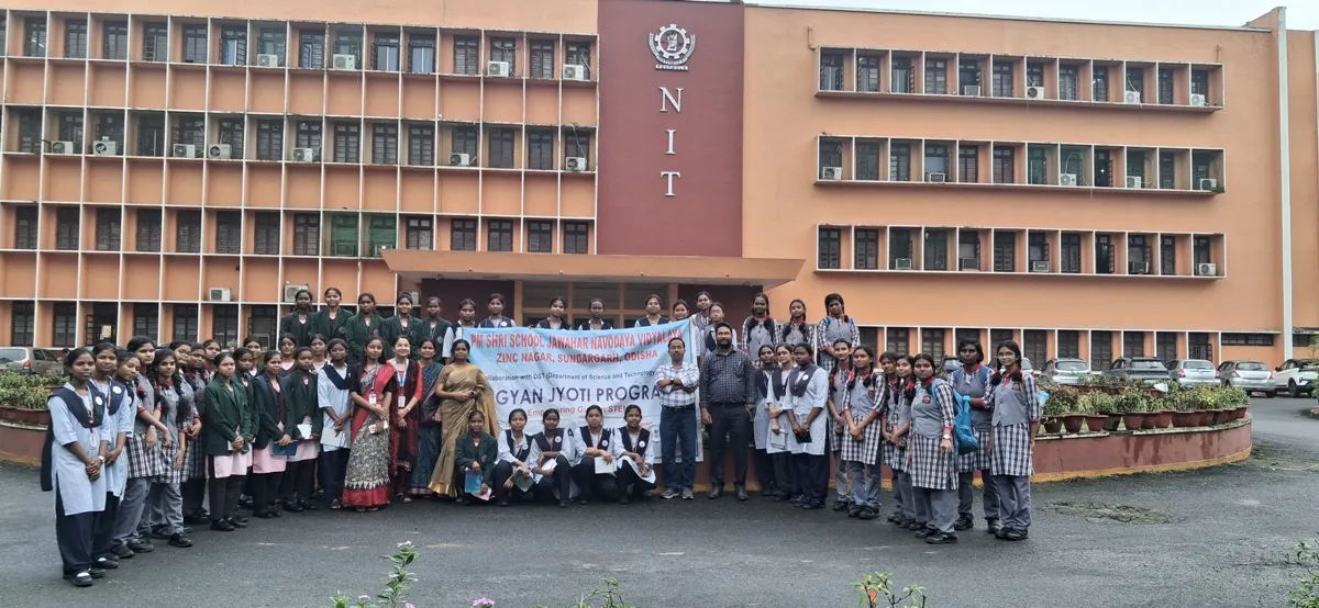 NIT Rourkela inspires young girls to pursue STEM careers through Vigyan Jyoti programme
