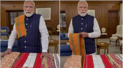Prime Minister Narendra Modi on Thursday called upon citizens to celebrate India's rich handloom heritage ahead of National Handloom Day by promoting traditional weaves on digital platforms