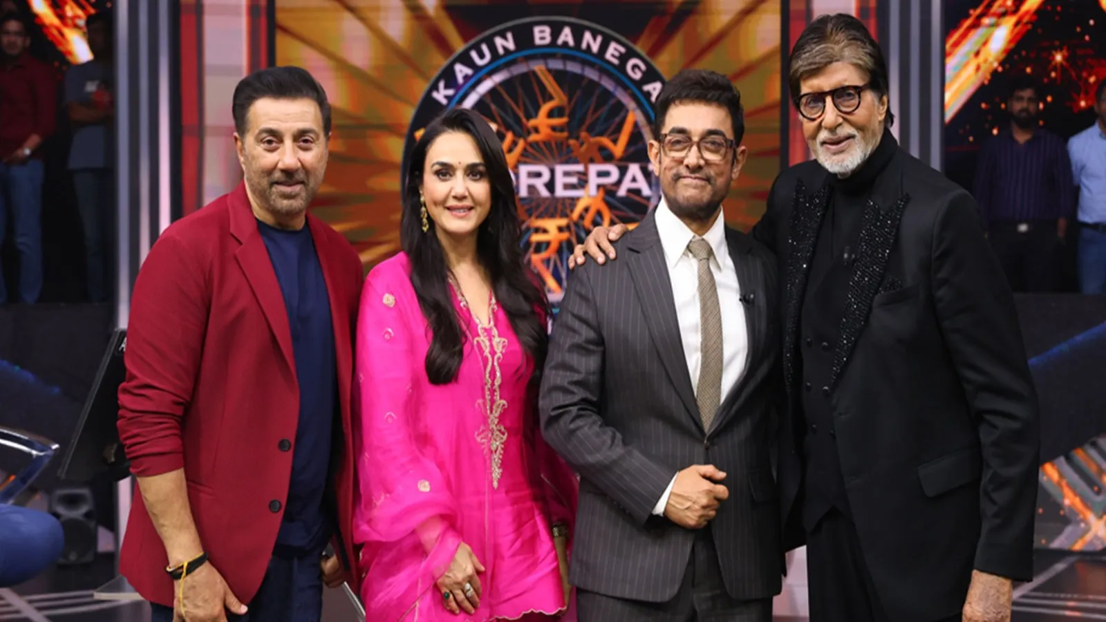 Aamir Khan, Preity Zinta, Sunny Deol join Amitabh Bachchan for star-studded 'KBC 18' premiere
