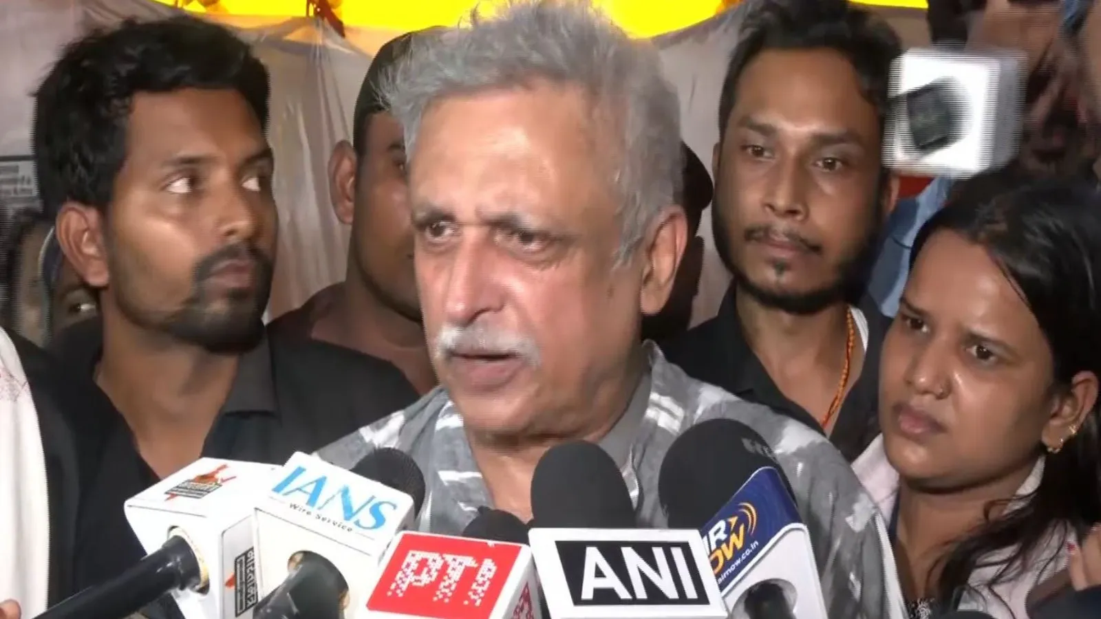 Jharkhand Student Protest: Actor Piyush Mishra joins JPSC-JSSC protest in Ranchi 