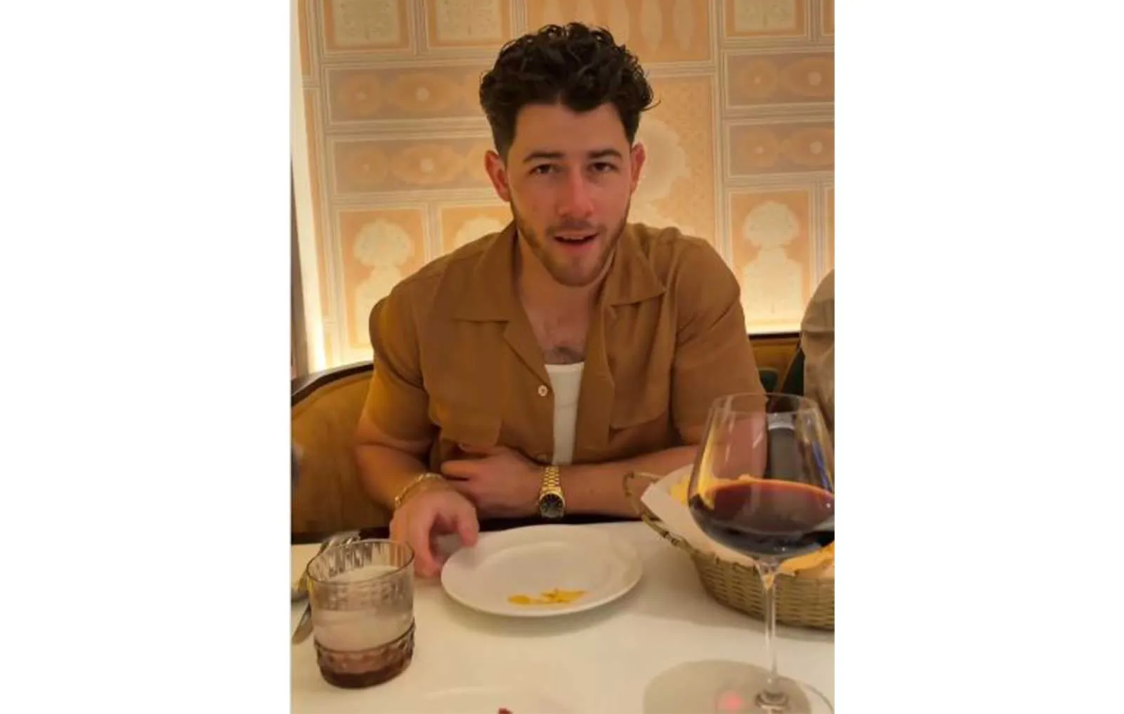 Bhajia, kachori, papad: Nick Jonas enjoys Indian food feast with brother Joe