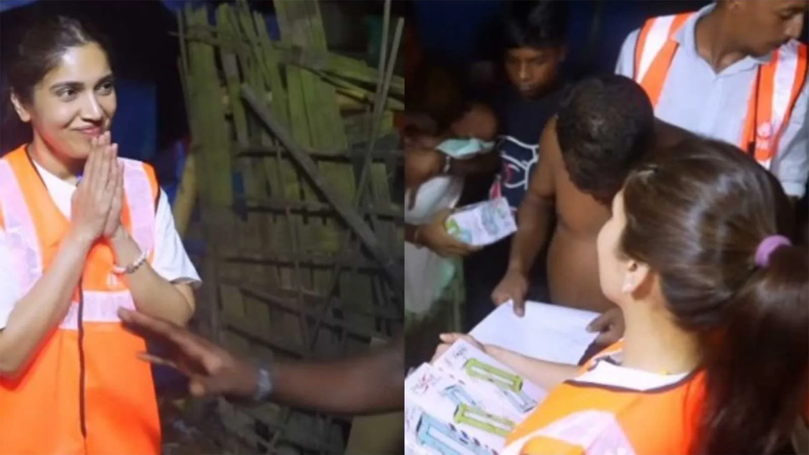 Bhumi Pednekar joins Assam relief work, distributes essential items to affected families