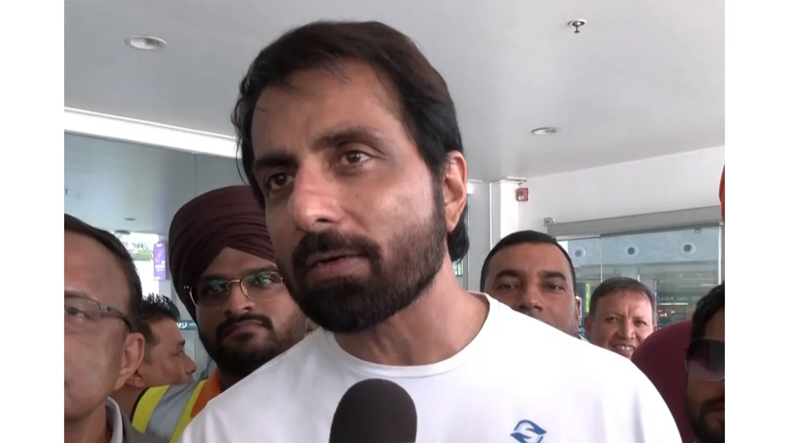 Sonu Sood reaches Nepal with relief supplies for flood victims