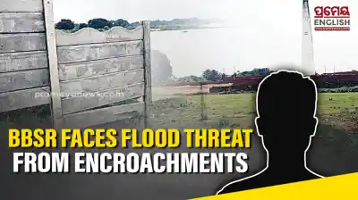 Illegal encroachment along Kuakhai, Kushabhadra riverbeds raises flood concerns near Bhubaneswar