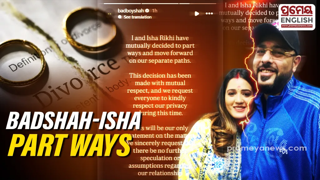Rapper Badshah and Actor Isha Rikhi Announce Divorce Just Five Months after Secret Wedding