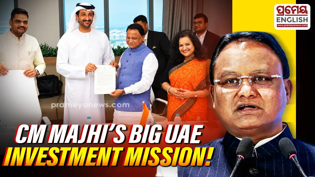 CM Majhi holds meeting with UAE Cabinet Minister, highlights investment opportunities in Odisha