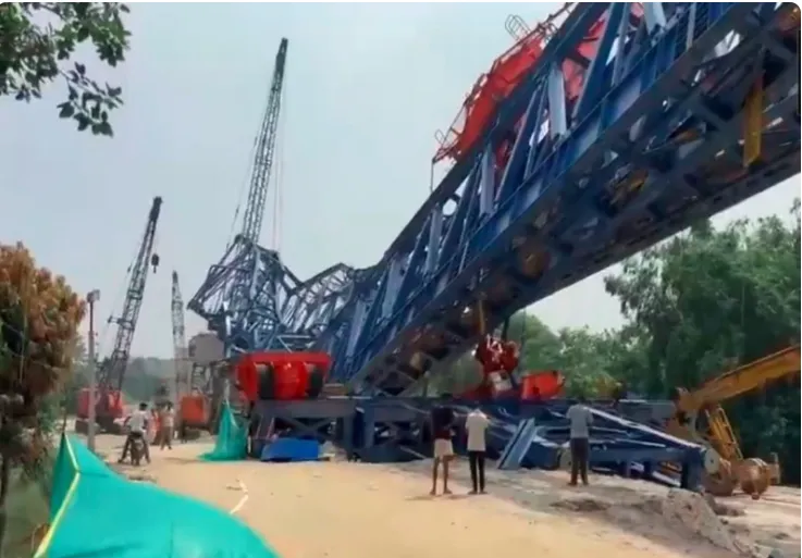 Bridge collapse in Bihar: Six injured as under-construction structure collapses in Vaishali
