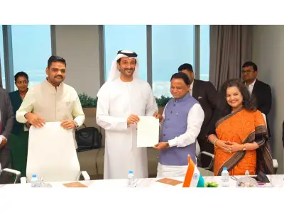 CM Majhi holds meeting with UAE Cabinet Minister, highlights investment opportunities in Odisha