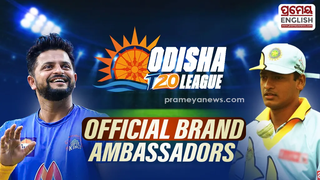 Suresh Raina, Debashish Mohanty Named Brand Ambassadors for Odisha T20 League 2026