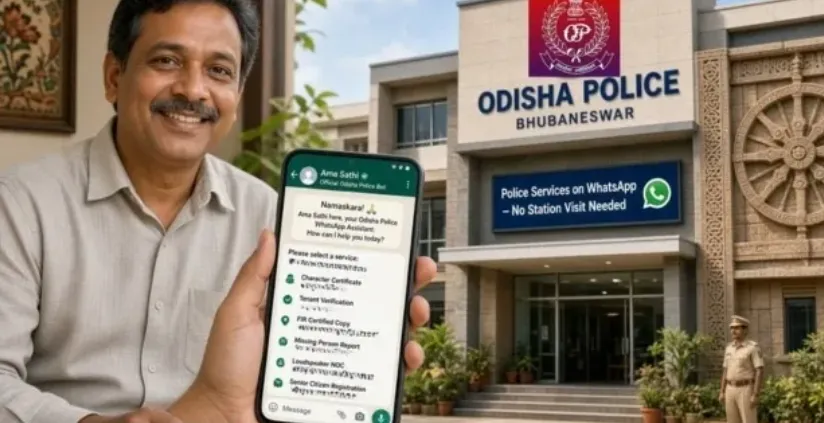No more police station visits? Odisha police brings 14 services to WhatsApp

