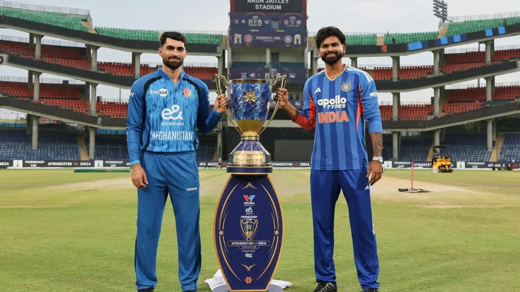 New Delhi gears up for high voltage T20 action between India and formidable Afghan side