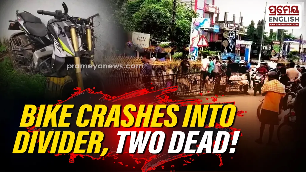 Ganesh Puja 2026: Festive cheer turns tragic in Jatni as two youths die in bike-divider crash