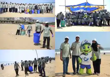 Swachh Sagar, Surakshit Sagar: ILS organises beach clean-up drive at Puri