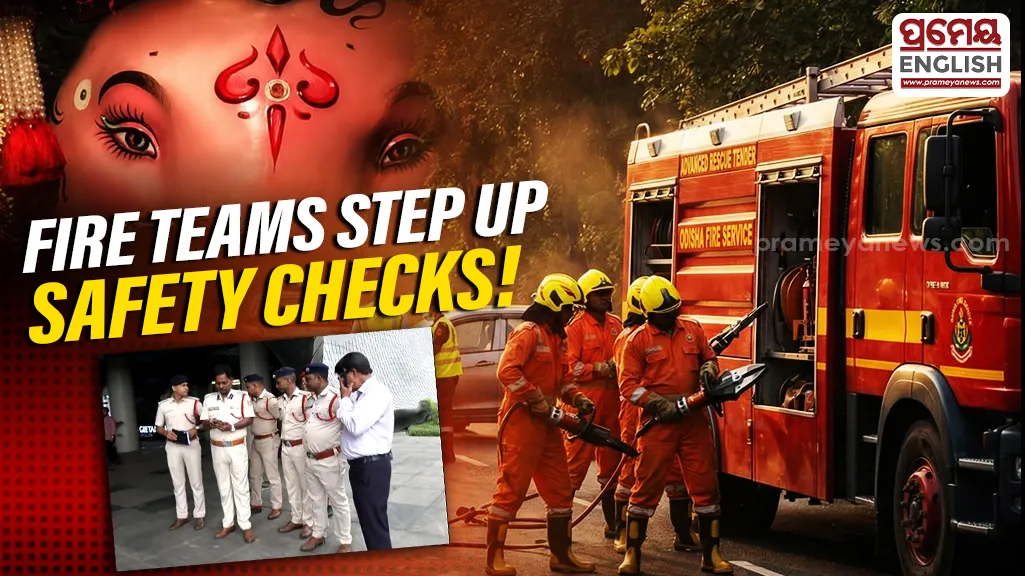 Odisha Fire Services Conducts Surprise Fire Safety Inspections in Bhubaneswar Ahead of Festive Season