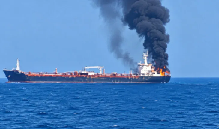 Rescue teams save 13 Indians from attacked oil tanker MT El Gaia off Oman coast
