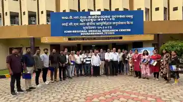 Keralam and Rajasthan journalists explore key health research achievements of ICMR-NIHR in Odisha