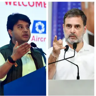 Jyotiraditya Scindia Hits Back at Rahul Gandhi Over UPI MDR Remarks, Says ‘Rahulji sees 'bhoot' of America everywhere
