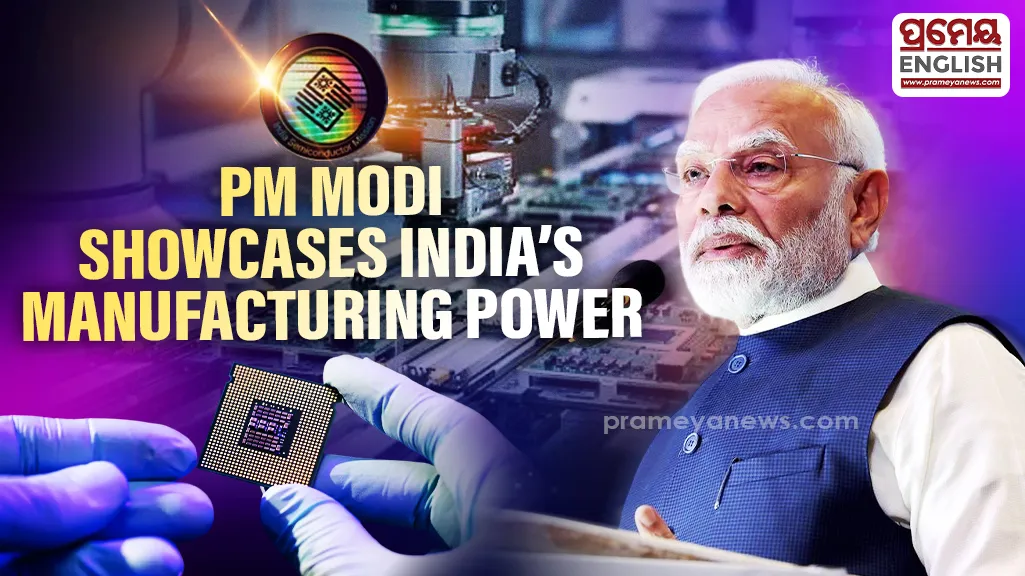 PM Modi highlights logistics boom and manufacturing strength at SEMICON India